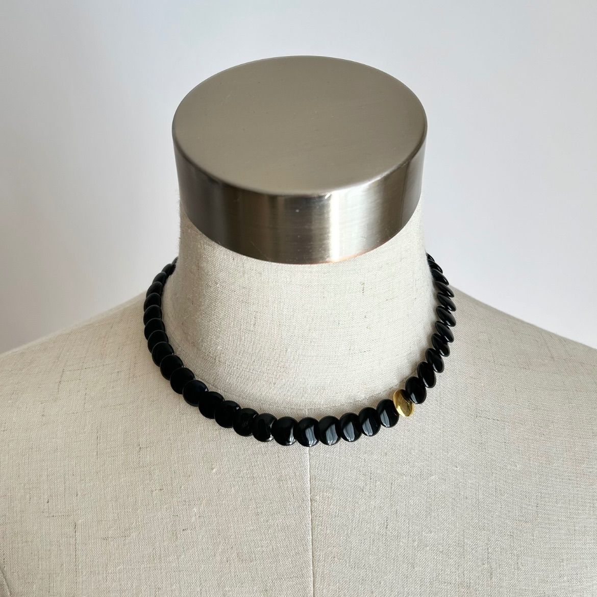 ティファニー ネックレス ヴィンテージ 1980s 18KYG オニキス