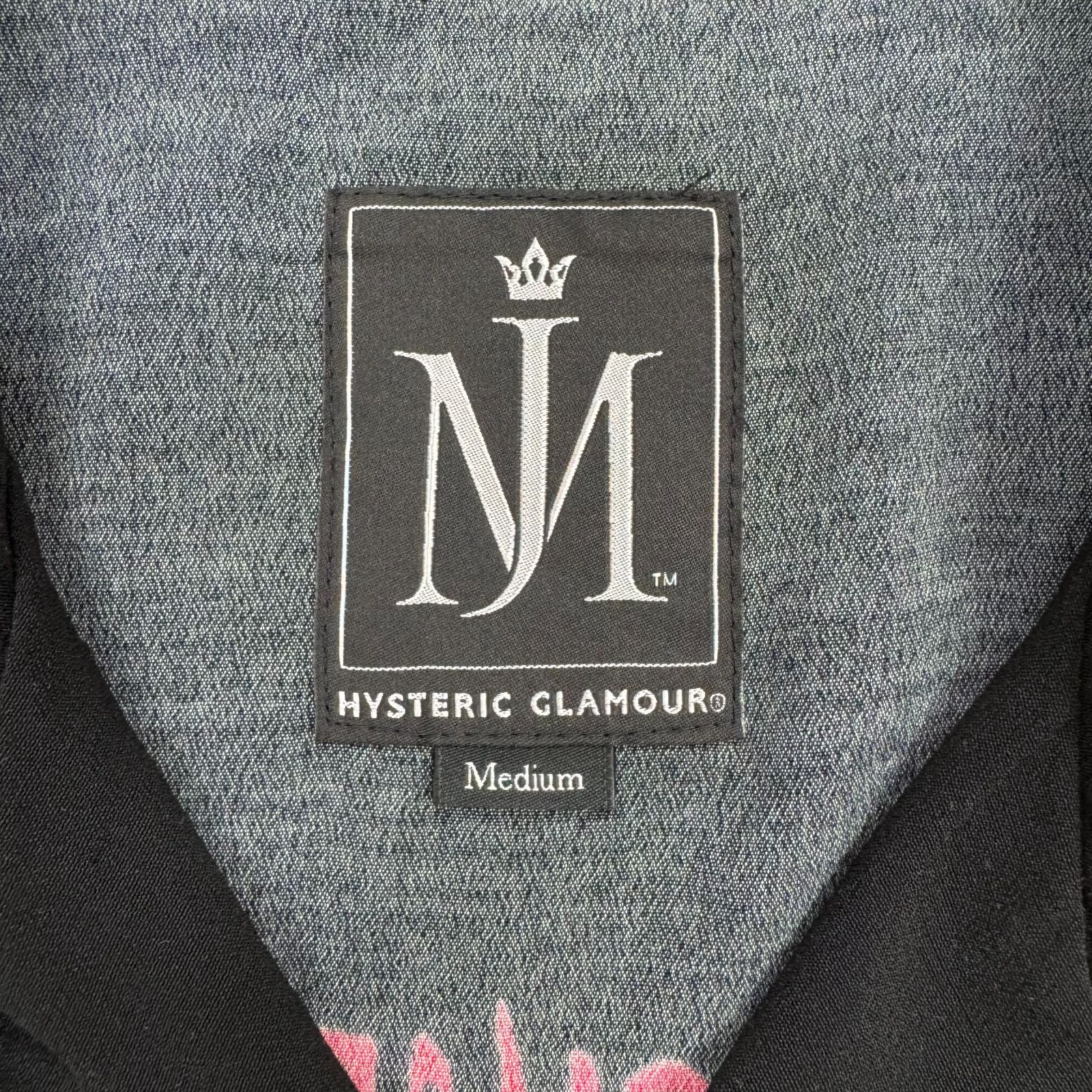 HYSTERIC GLAMOUR × MICHAEL JACKSON THRILLER柄 アロハシャツ 半袖