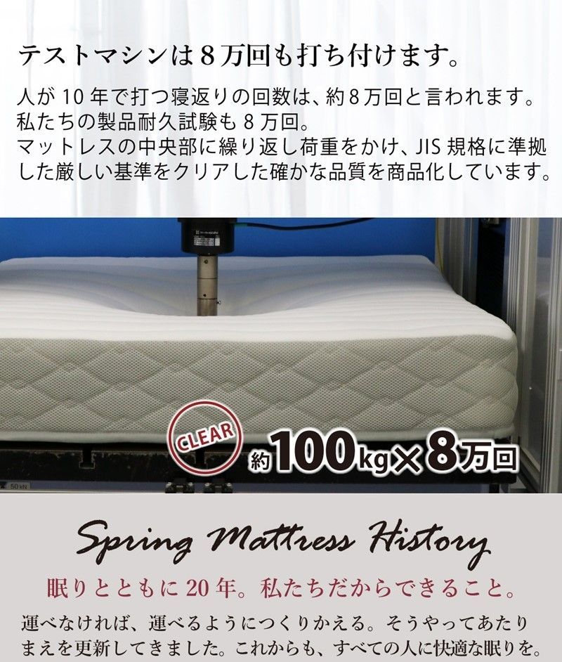 マットレス ダブル ベッドマットレス ボンネルコイル ブラック 黒 スプリングマットレス コイル 腰 高反発 抗菌 防臭 CospaSleep ベストセラーモデルマットレス NEXPOTALLINN_EU