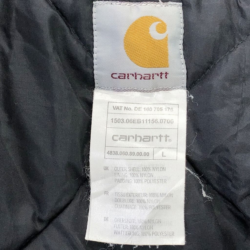 Carhartt カーハート CORDURA ナイロン ジャケット 防寒 ワーク ブラック (メンズ L) 中古 古着 P0841 - メルカリ