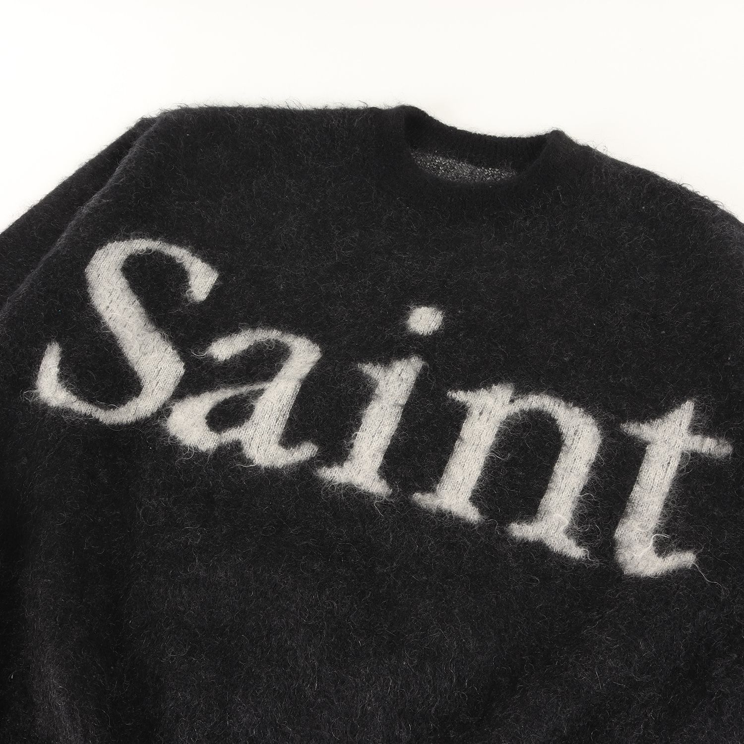 美品】SAINT MICHAEL セントマイケル ニット ブラック 黒 サイズ:XL