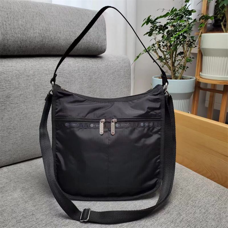 Lesportsac レスポートサック 2way ショルダーバッグ 2764 ハンドバッグ カジュアルバッグ 黒