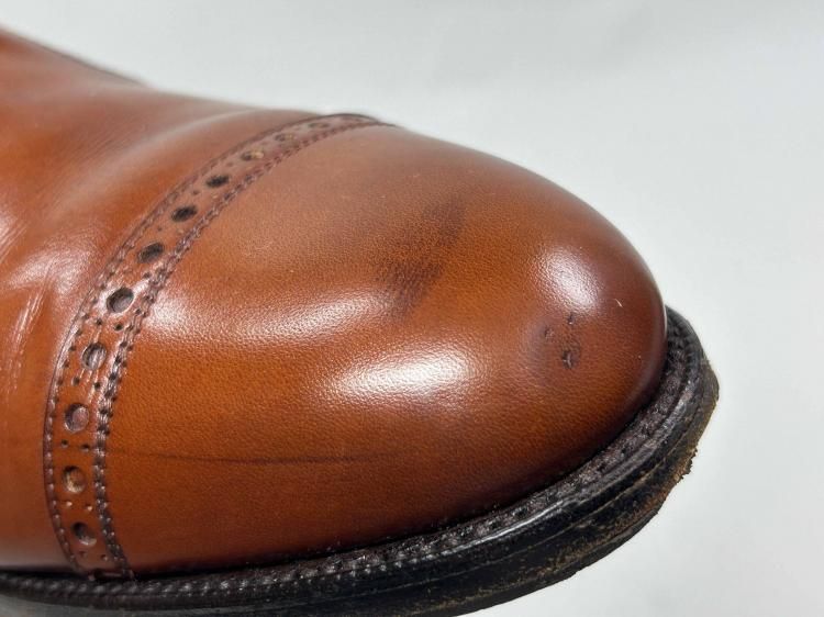 パンチドキャップトゥ ブラウン