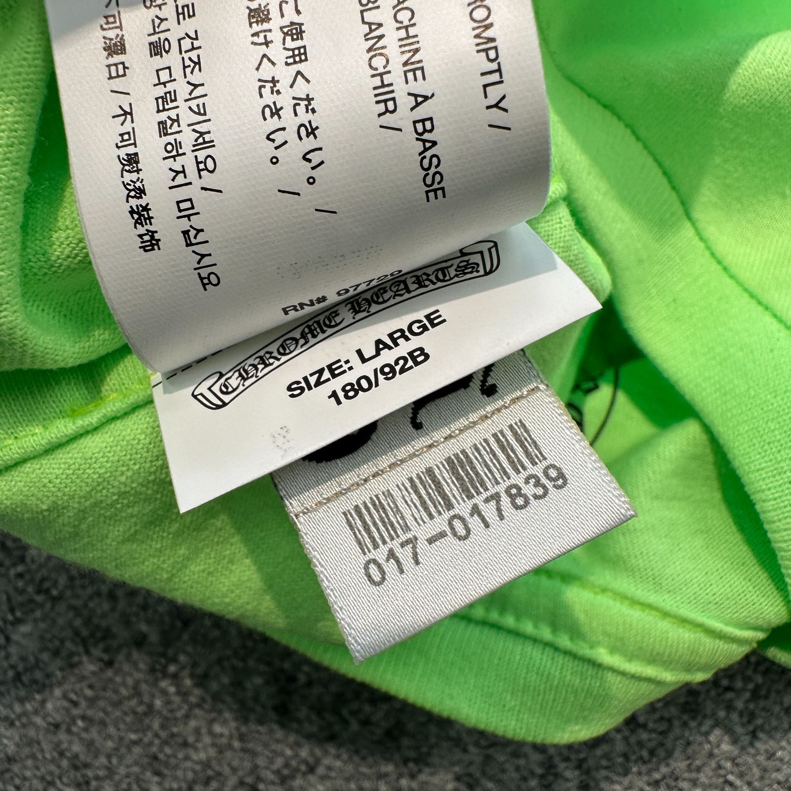 †Chrome Hearts†ニューヨーク限定†入手困難な貴重な逸着 org.jpg