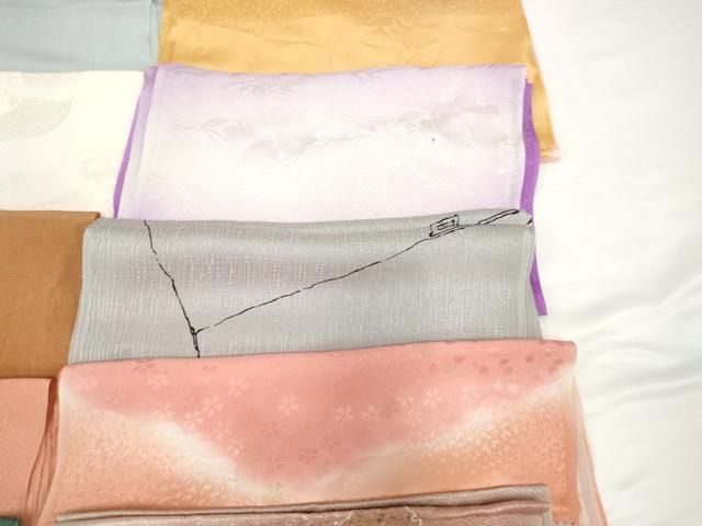 平和屋着物★和装小物　上質な帯揚げ　10枚セット　逸品　AAAO5759ps 平和屋着物☆和装小物 上質な帯揚げ 10枚セット 逸品 AAAO5759ps