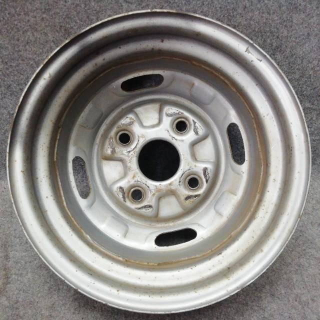 三菱ブラボーミニキャブ純正ホイール12インチ4.00B pcd114.3メッキ 三菱 ミニキャブ U42T U42V ブラボー 純正 スチールホイール