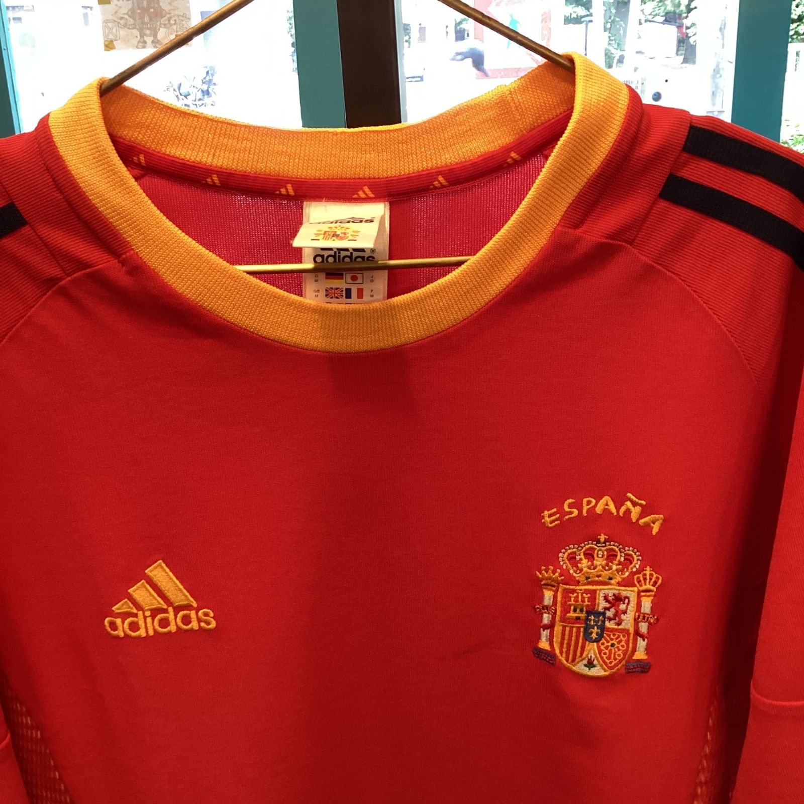 ♪adidas 2002/03年 日韓W杯 スペイン代表 ユニフォーム - メルカリ
