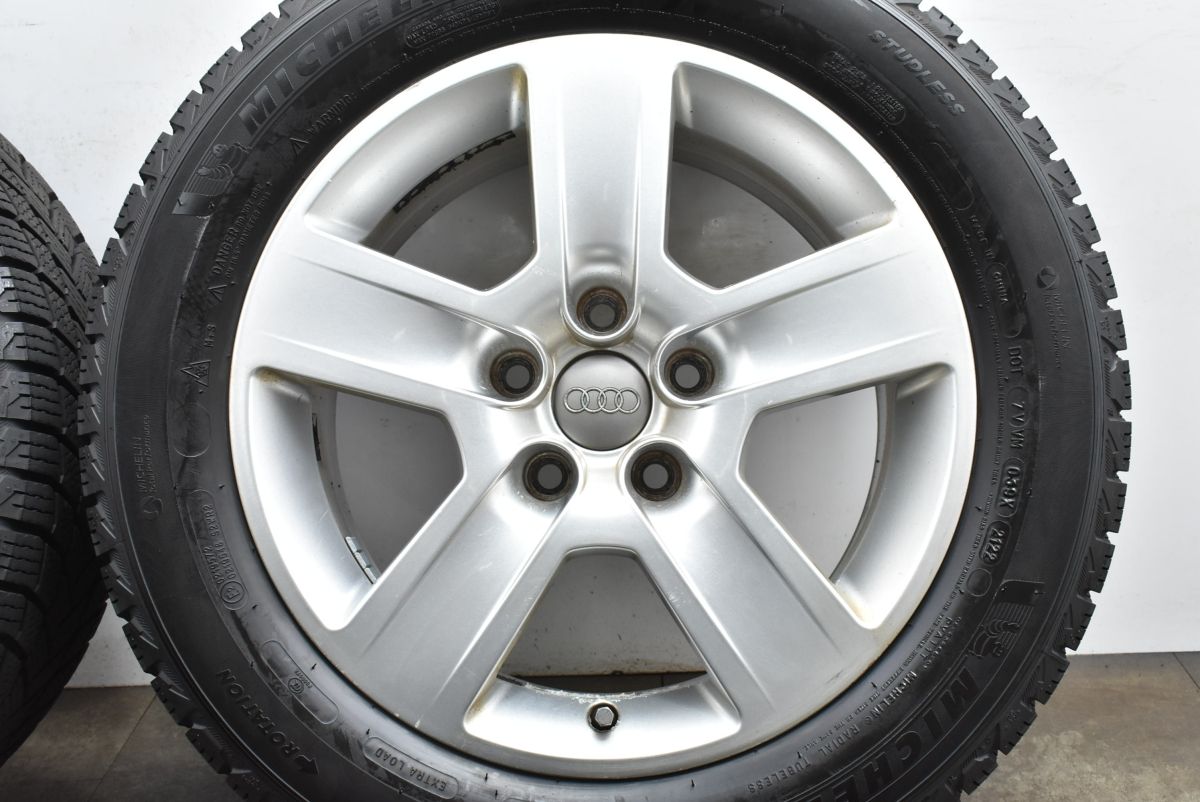 2022年製 バリ溝】アウディ B7/8E A4 純正 16in 7J +42 PCD112