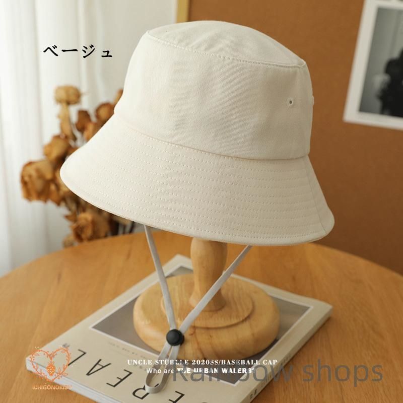 新品未使用　ZIGGY ZAZA バケットハット バケットハット 帽子 メンズ ハット 無地 シンプル 送料無料