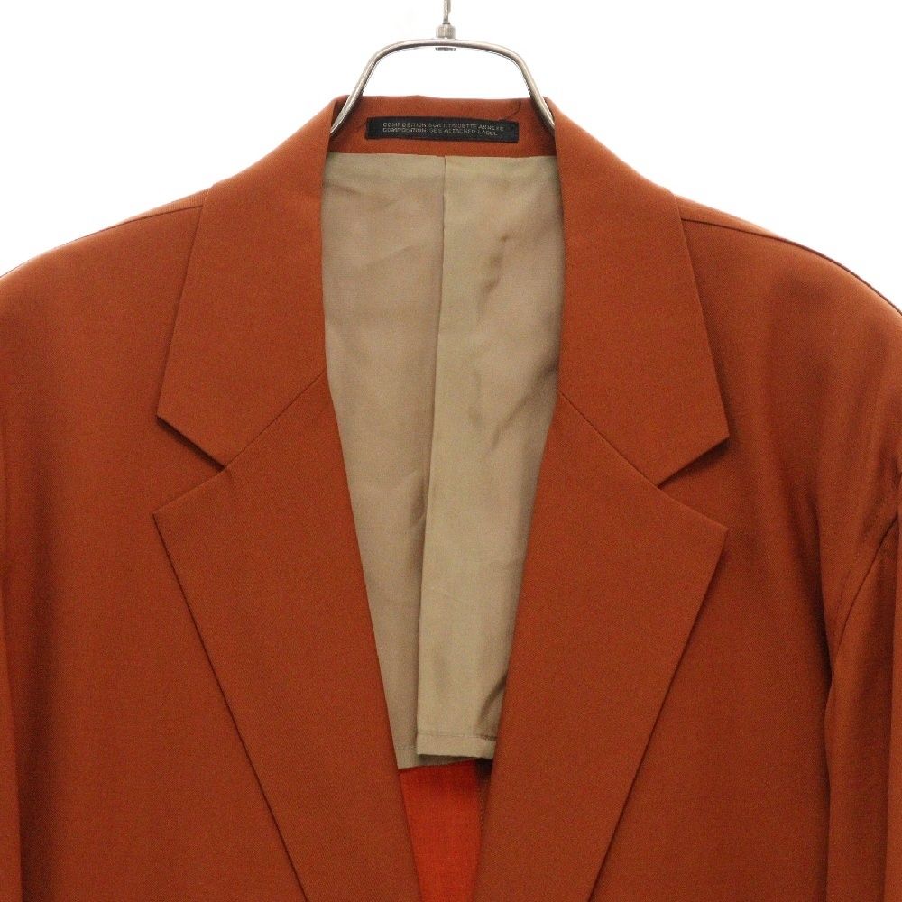 【91AW】ヨウジヤマモト プールオム ウール Pコート 2 ギャングスター期 91AW】ヨウジヤマモト プールオム ウール Pコート 2 ギャング