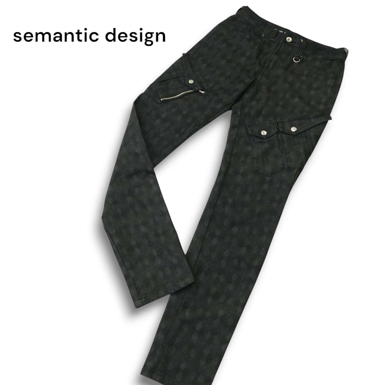 semanticdesign　セマンティックデザイン カーゴパンツ エンジ　LL semanticdesign セマンティックデザイン カーゴパンツ エンジ LL