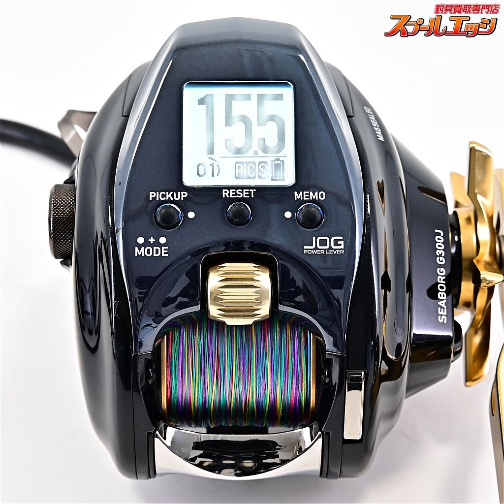 【ダイワ】 21シーボーグ G300J 使用距離51.7km 使用時間76時間