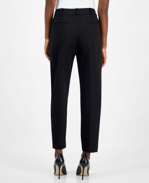 バースリー レディース カジュアルパンツ ボトムス Women s Compression High-Rise Straight-Leg Pants Black