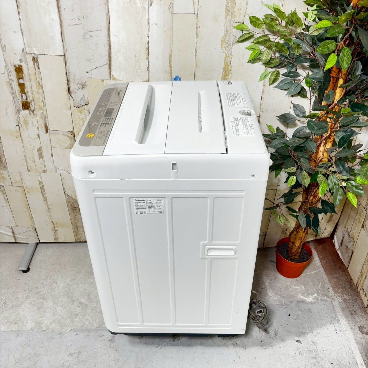 生活家電 【2019年製】Panasonic パナソニック NA-F50B12 全自動洗濯機 5kg