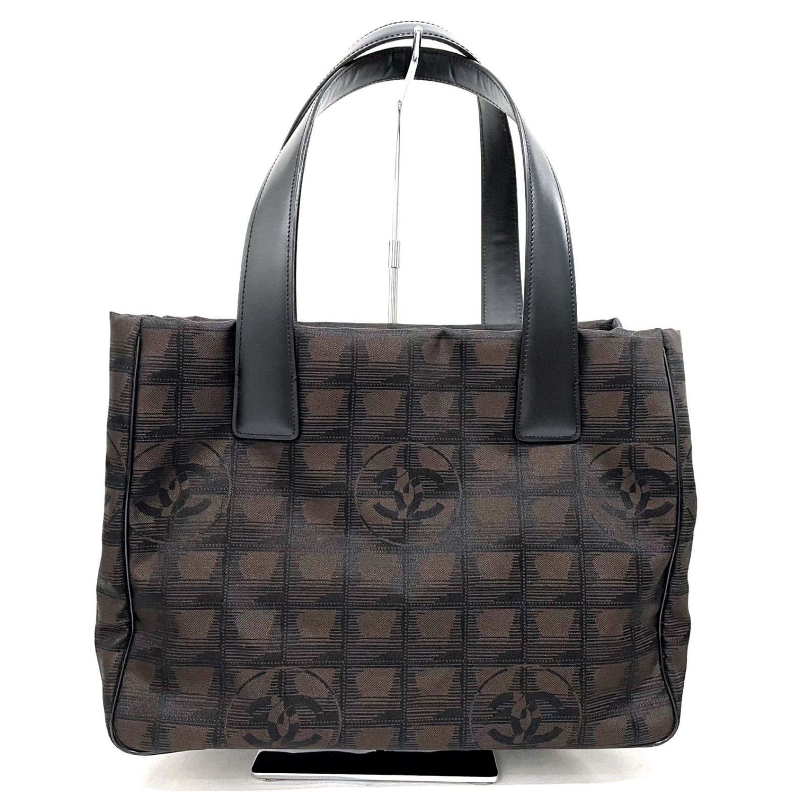 美品】 CHANEL シャネル ニュートラベルライン PM トートバッグ 