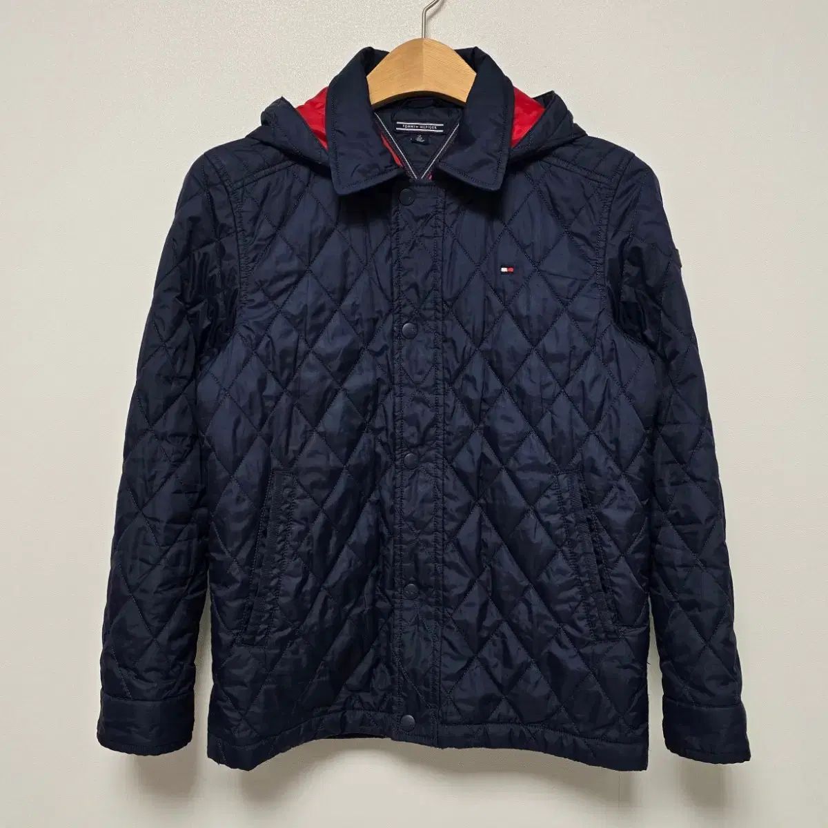 12T Tommy Hilfiger(トミーヒルフィガー) キッズ キルティング ジャケット ネイビー