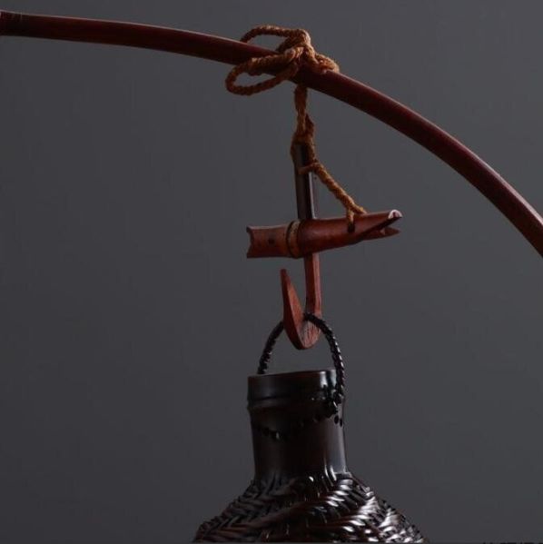 香炉◆つり下げ◆手作り◆竹工芸◆