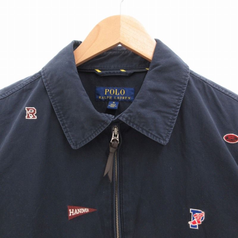 Polo Ralph Lauren ジップ ワッペン ブルゾン ジャケット ポロ ラルフローレン POLO RALPH LAUREN スイングトップ