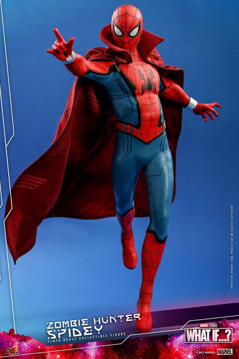 【未開封品】TMS058 ホットトイズ　ゾンビハンタースパイディ What If? TMS058 Zombie Hunter Spider-Man 1/6th Scale