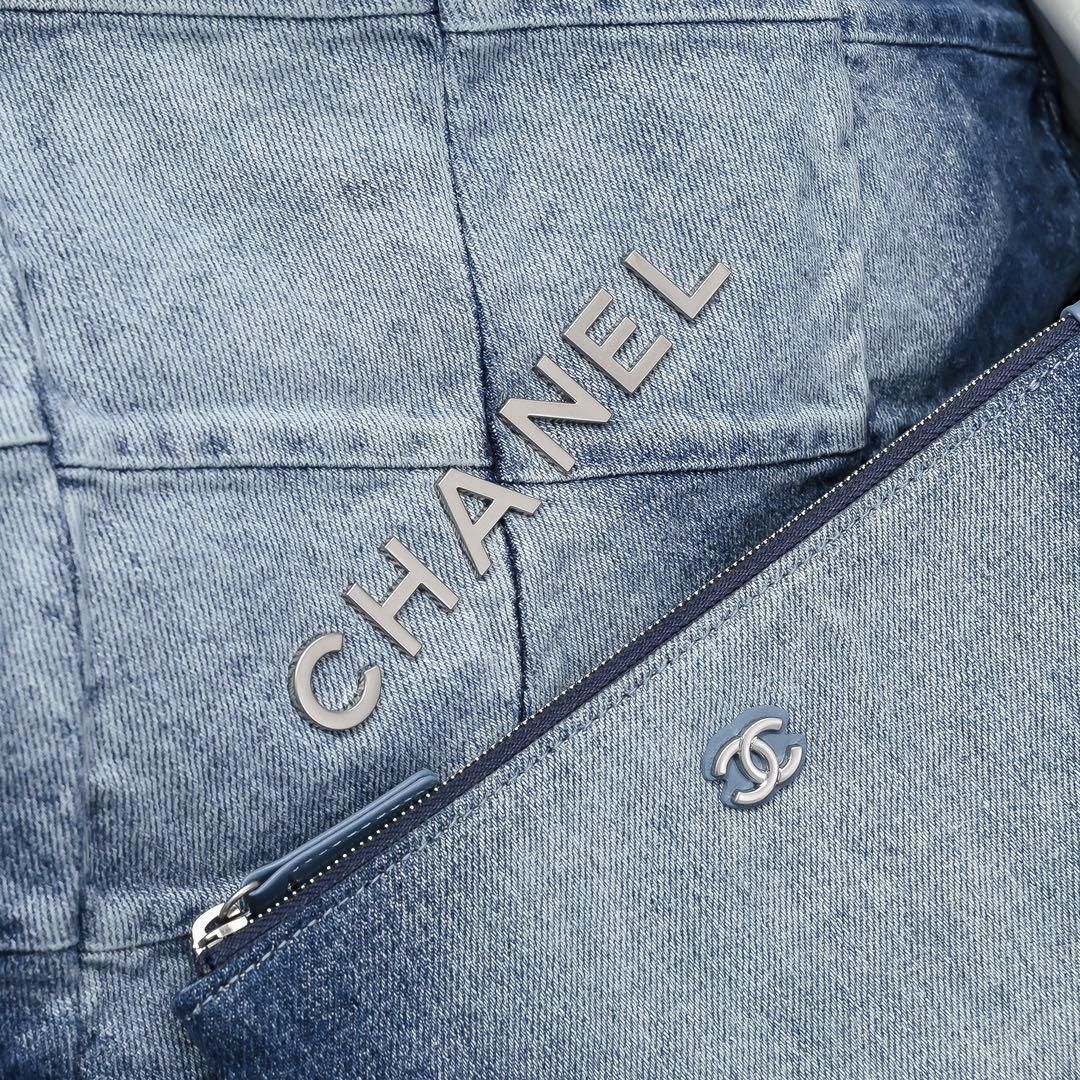 シャネル CHANEL バッグ デニム トートバッグ ショルダーバッグ