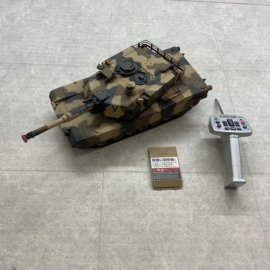 MARUI マルイ ラジコン アメリカ軍主力 戦車 M1A2 エイブラムス 砂漠迷彩仕様 RCバトルタンク - メルカリ