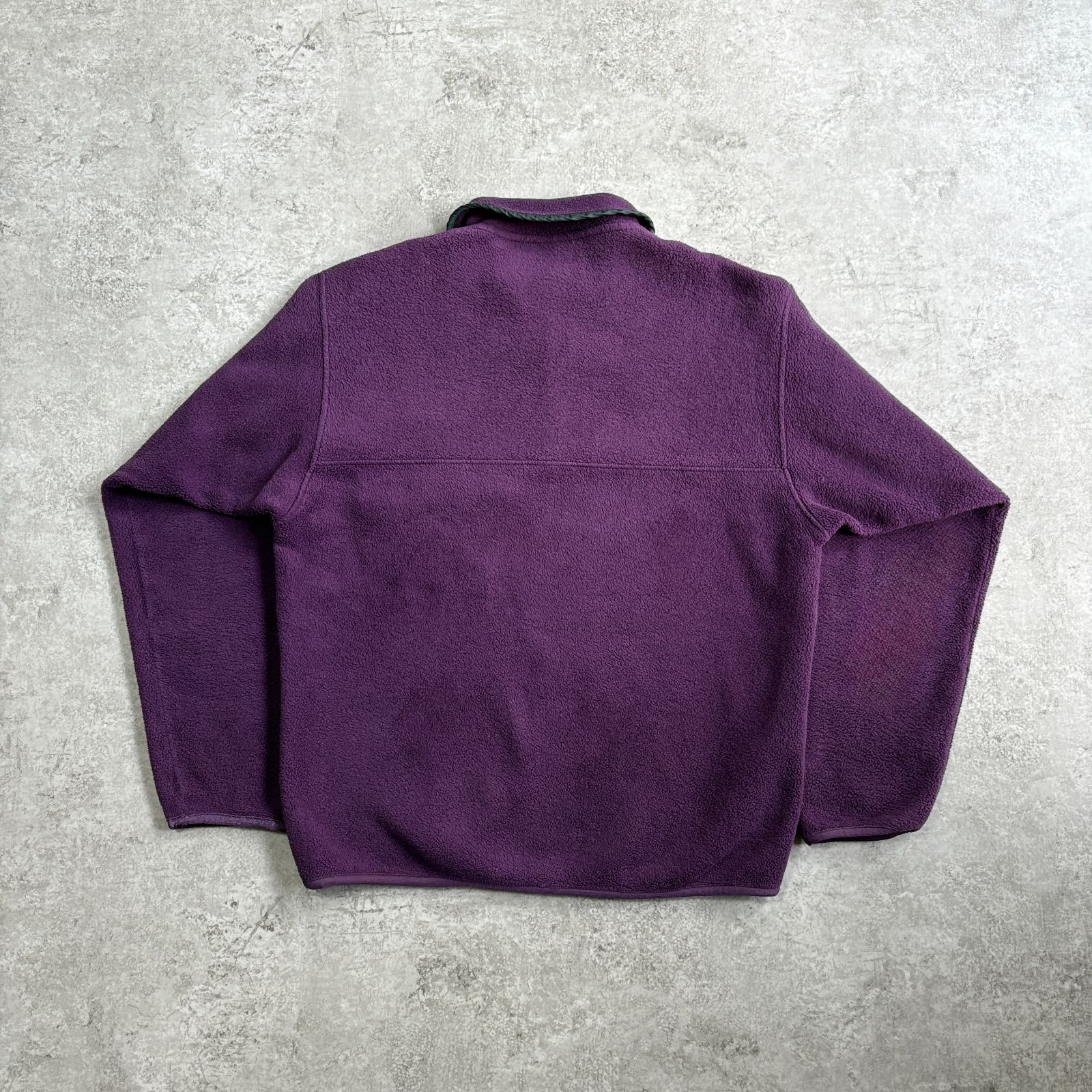 90s 1998年 MEXICO製 patagonia Synchilla Snap T Pullover 【 purple