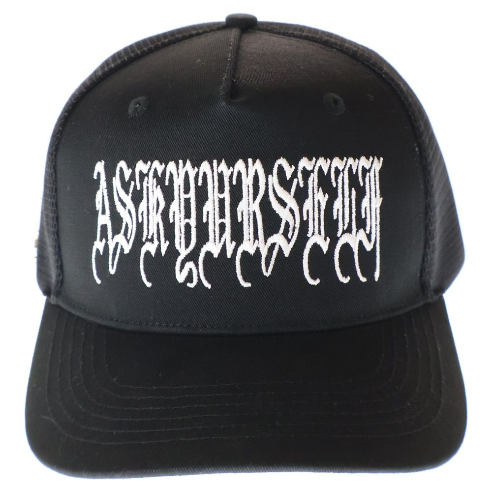 帽子 ASKYURSELF / goth leather truker cap ASKYURSELF (アスクユアセルフ)商品ページ - LA OG Trucker Cap