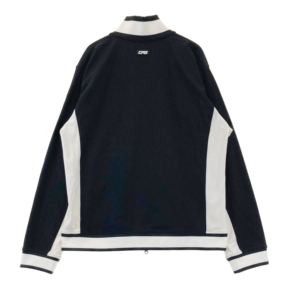 CPG シーピージーゴルフ 裏起毛ジップジャケット 総柄 ブラック系3 サイズ：4 CPG GOLF シーピージーゴルフ ; ジップジャケット 裏