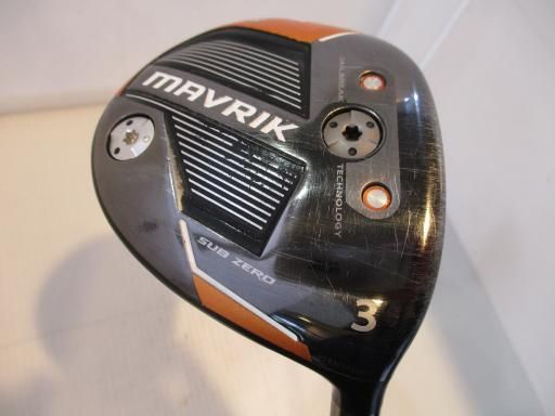 キャロウェイ MAVRIK SUBZERO 3W フェアウェイウッド FW Tour AD SZ-5 TypeII FW フレックスS メンズ 男性用 右利き 右用 Cランク ゴルフクラブ