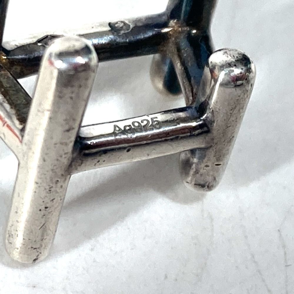 ⭐️良品⭐️ エルメス カフス Hモチーフ シルバー Ag925 カフリンクス