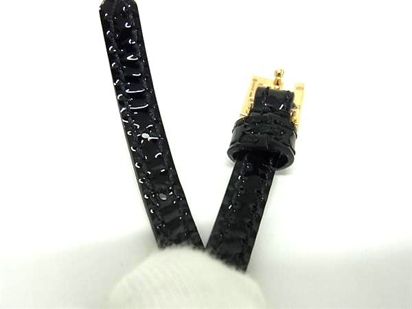 □新品同様□ GUCCI グッチ レザー ブレスレット バングル