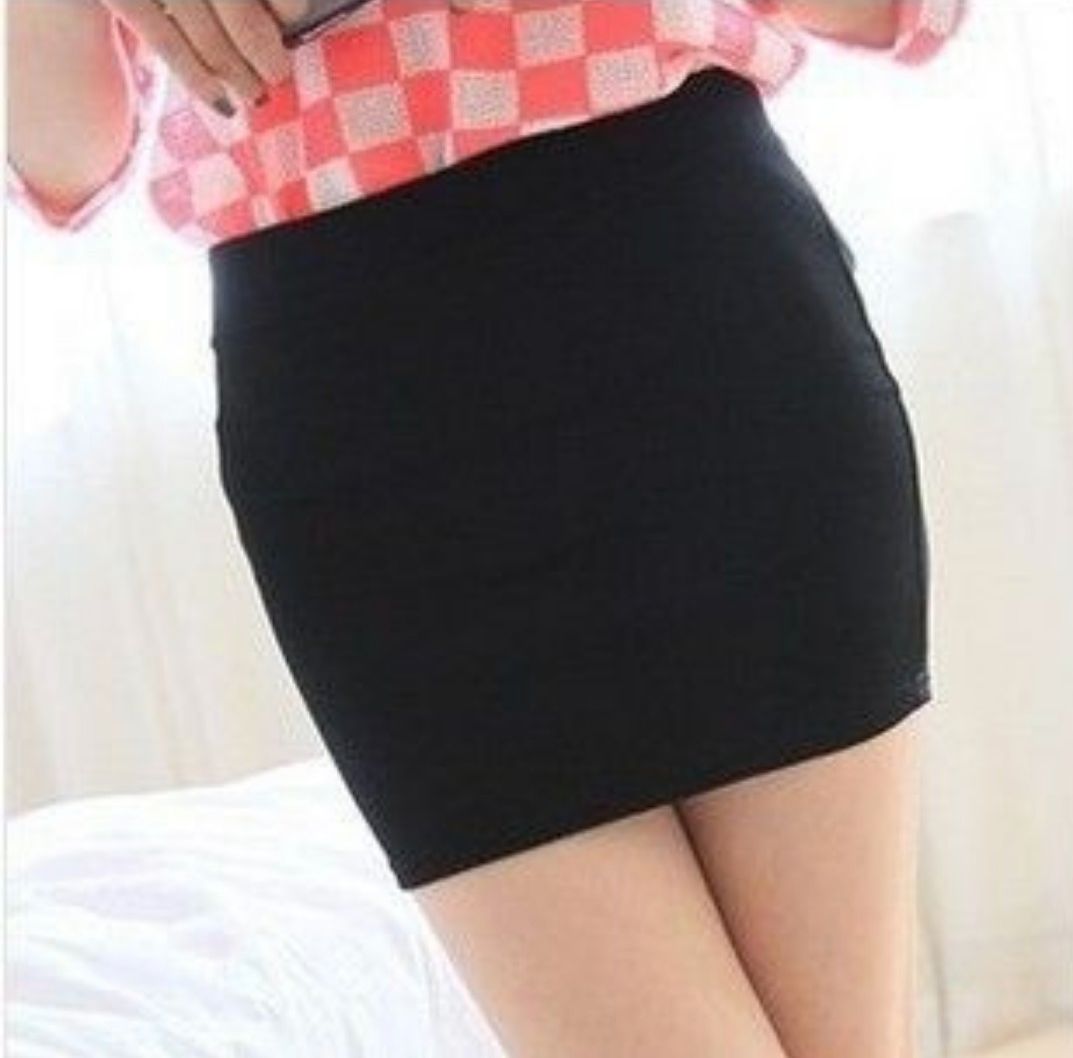 【関税込み】GUIZIO ブラック ストレッチ マイクロ ミニスカート Micro Mini Stretch Skirt – Guizio