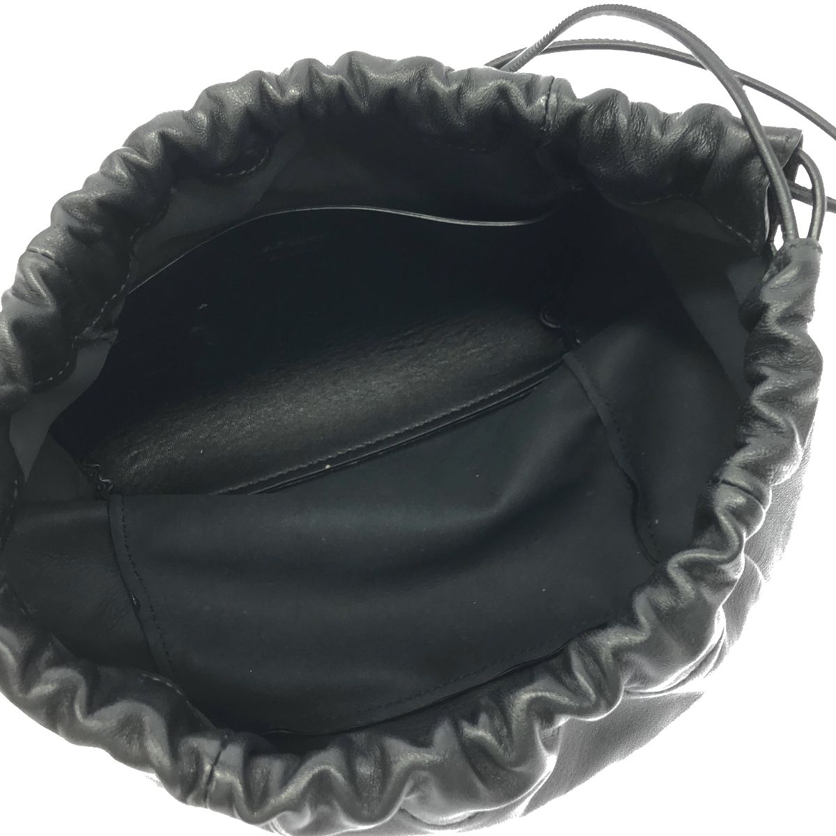 JIL SANDER ジルサンダー 19SS ラムレザードローストリングバッグ  