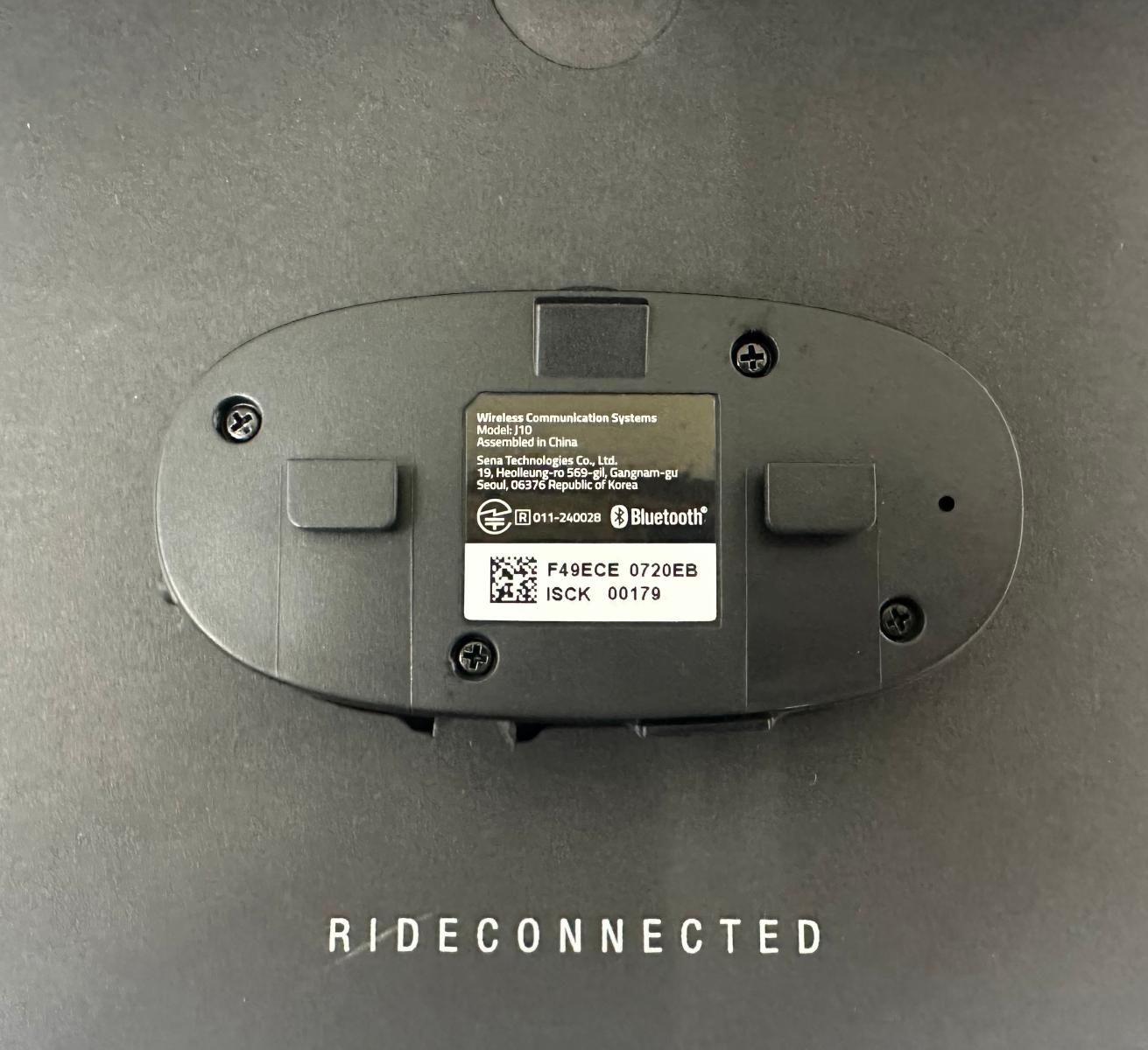 【未使用】SENA セナ バイク用インカム RIDECONNECTED J10 Bluetooth 日本専用モデル (2508162)