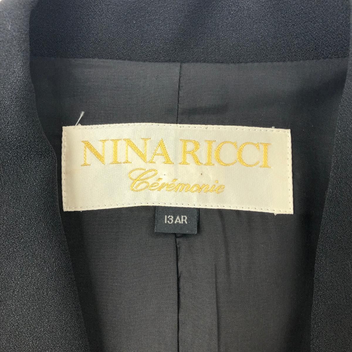 NINA RICCI ニナリッチ セットアップ サイズ:13AR ブラック レディース