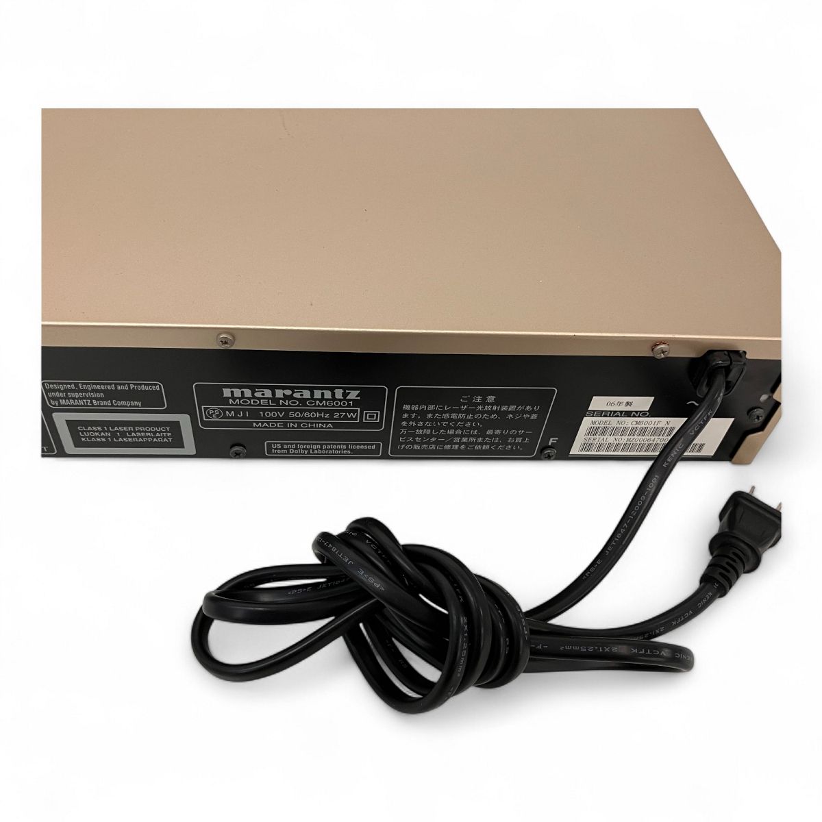 marantz - 【美品】Marantz CM6001 CD/MDプレーヤー Yahoo!オークション -「marantz cm6001」(CDデッキ) (オーディオ