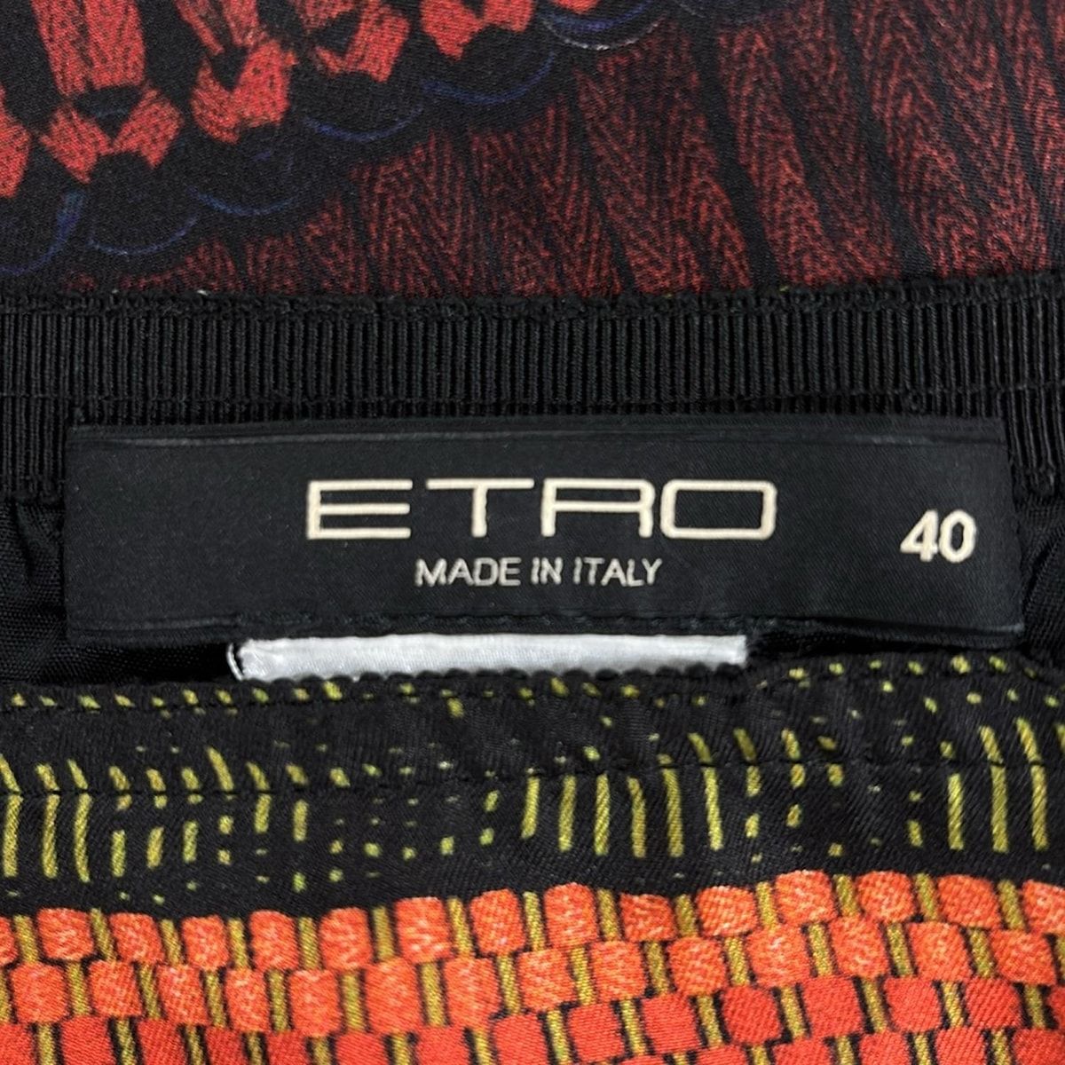ETROエトロ スカートSIZE:40 シルク100% ETROエトロ スカートSIZE:40 シルク100% ETROエトロシルクスカート