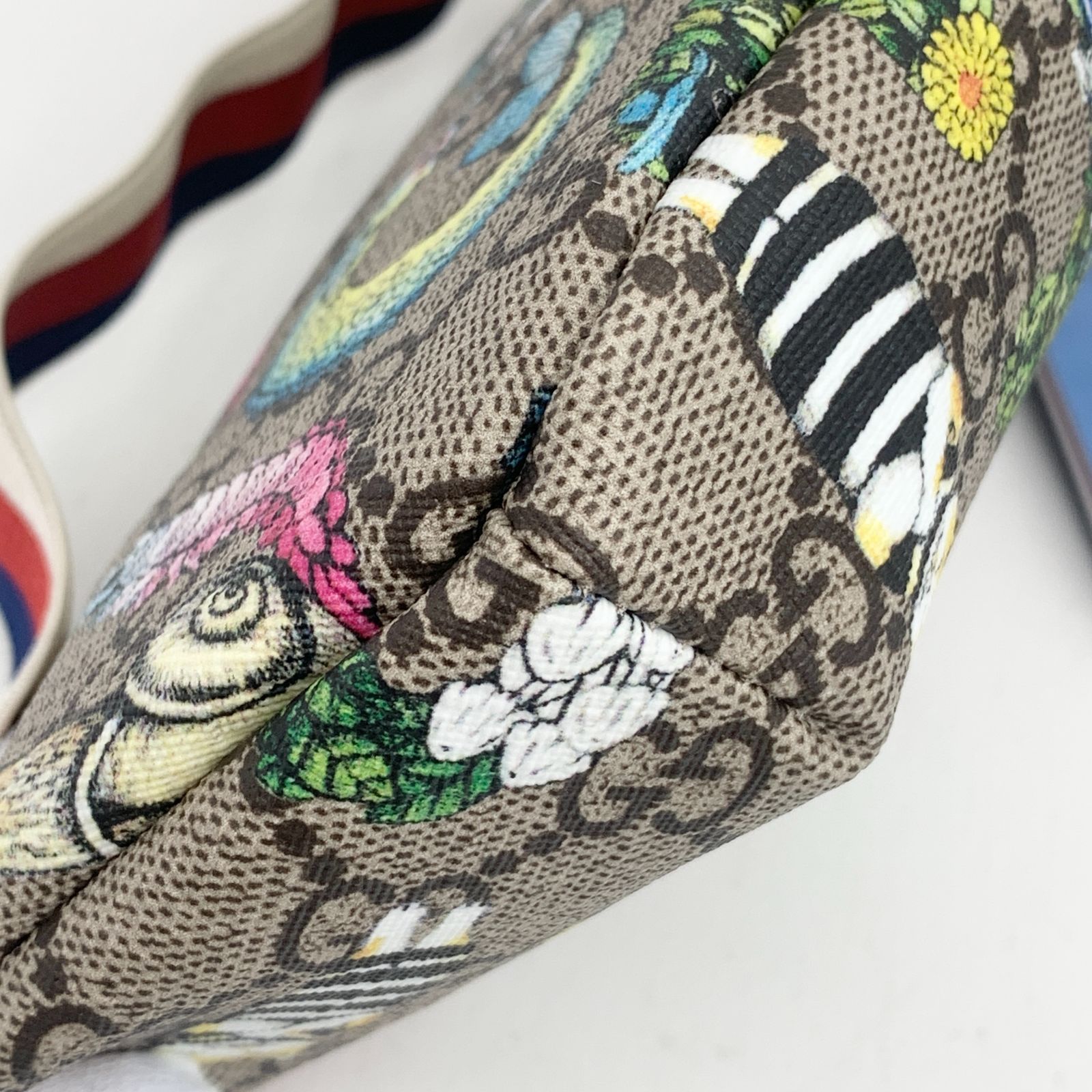未使用 GUCCI グッチ チルドレンズ GGスプリーム ベルトバッグ
