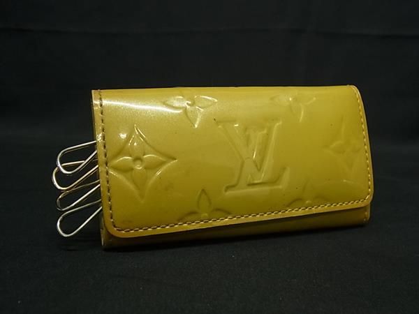 Louis Vuitton イエローキーケース LOUIS VUITTON エピ 4連キーケース