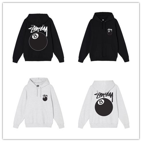 新品未使用*ステューシー STUSSY 8 BALL HOODIE 1924684 裏起毛  
