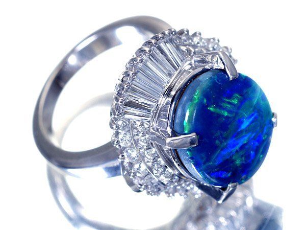 天然 ブラックオパール 天然ブラックオパール ルース1.30ct