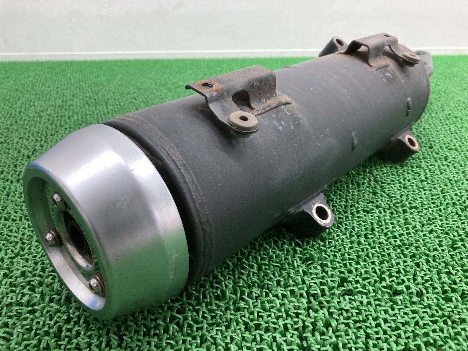 マジェスティ マフラー 5GM ヤマハ 純正 バイク 部品 SG03J フルエキ Majesty 凹み無し 品薄 車検 Genuine Da