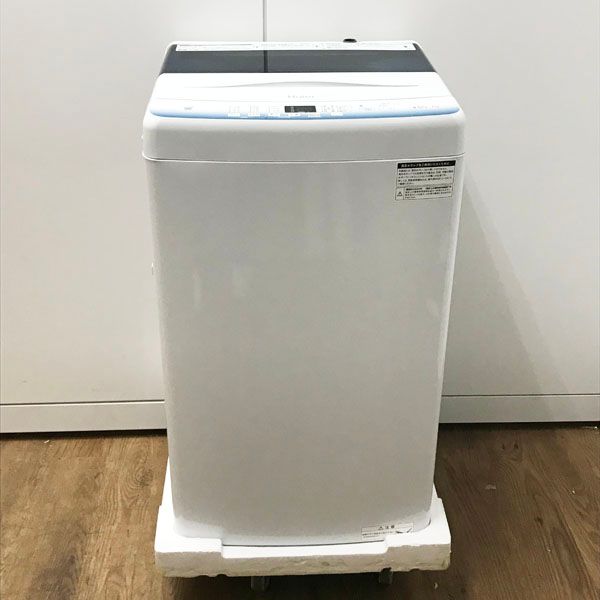 中古・美品】Haier/ハイアール JW-U45LK 全自動洗濯機 4.5kg 簡易乾燥 