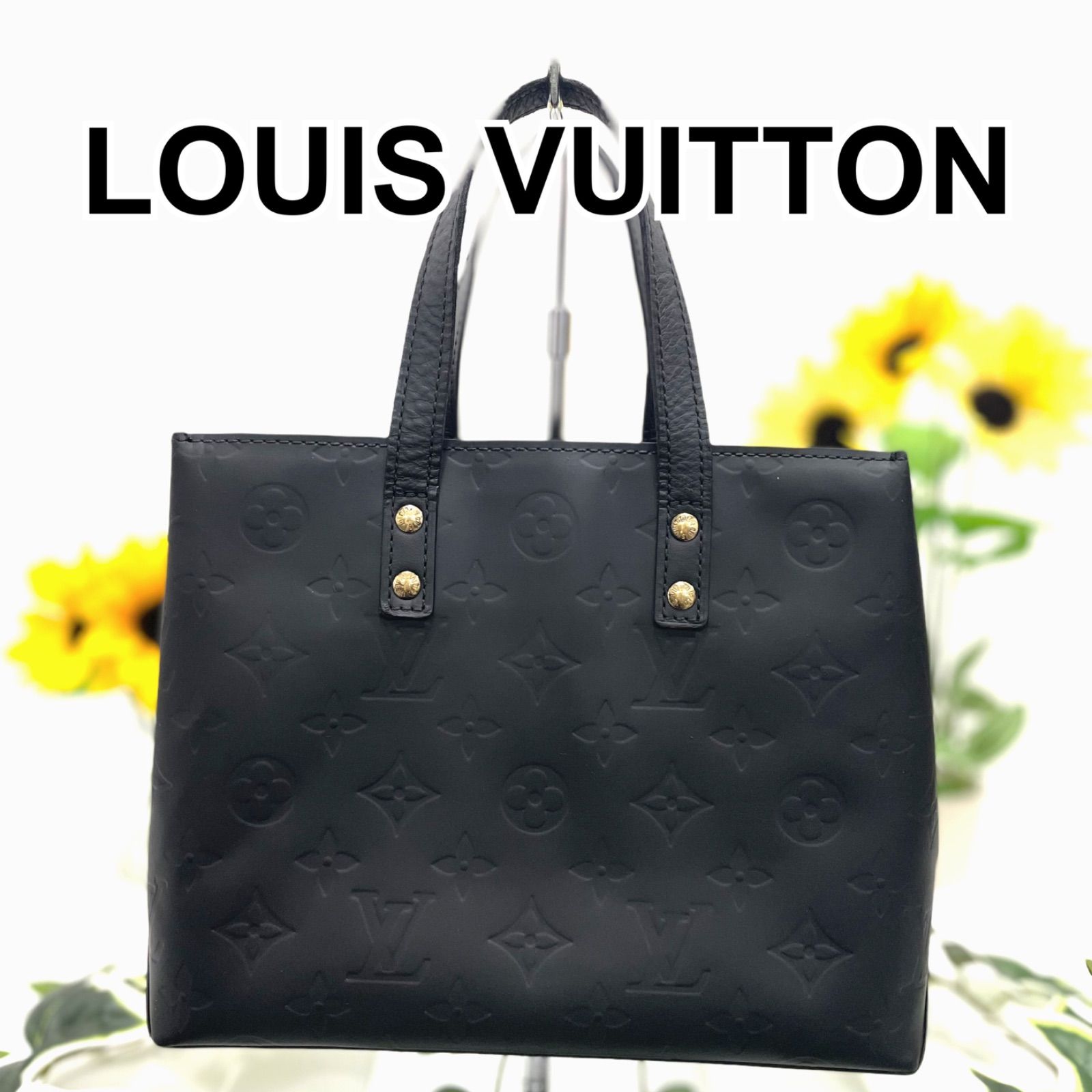 Louis Vuitton ルイヴィトン ヴェルニ リードPM ハンドバッグ M91144 マット ブラック - メルカリ