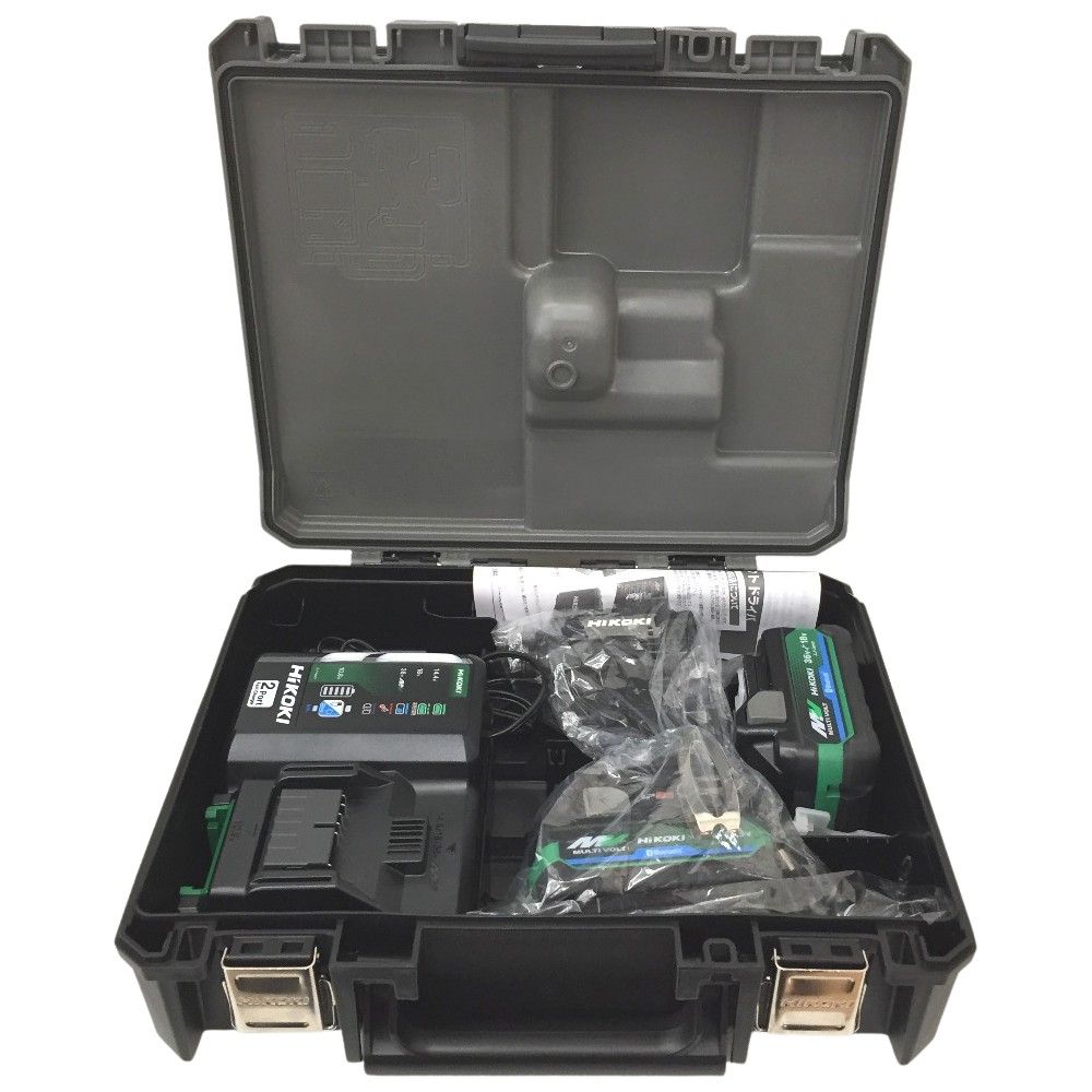 △△HiKOKI ハイコーキ 充電式インパクトドライバ WH36DD ブラック マルチボルト対応 36V 付属品完備