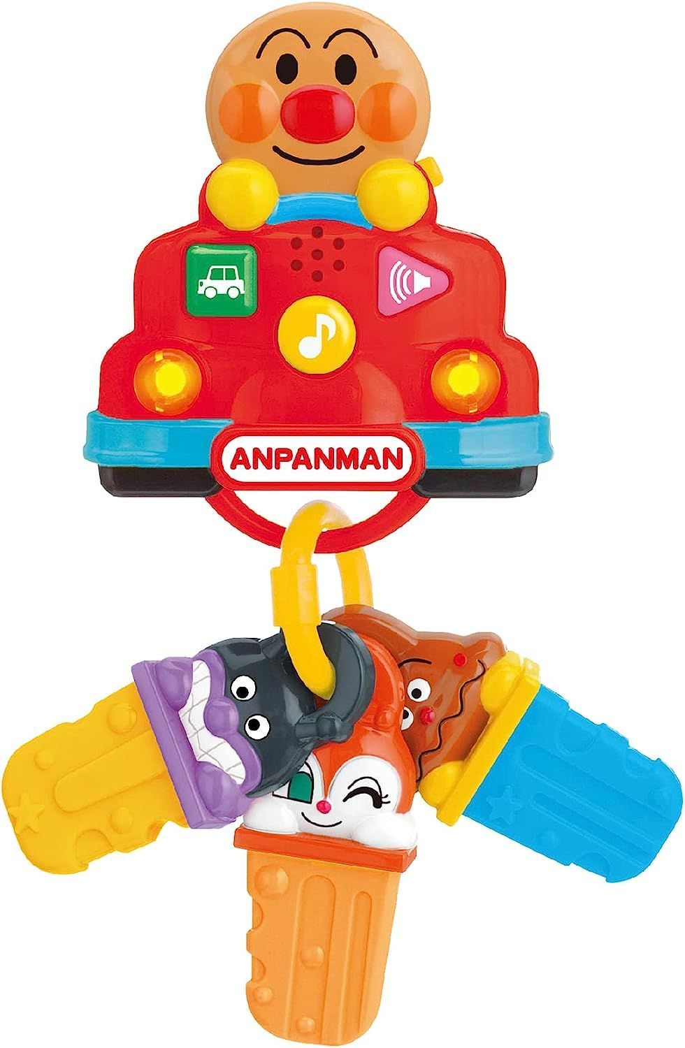 【新品】 ジョイパレット JOYPALETTE おでかけドライブキー いつもいっしょに! アンパンマン NEW