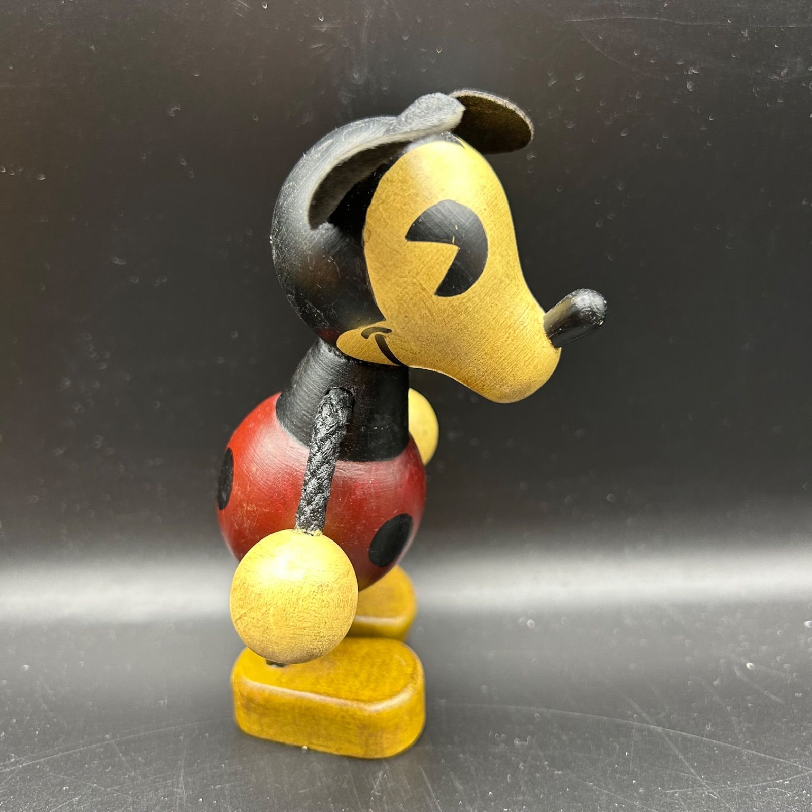 Disney - ヤングエポック　プルート　木製フィギュア 4個セット ヤングエポック社 ミッキー ミニー ドナルド