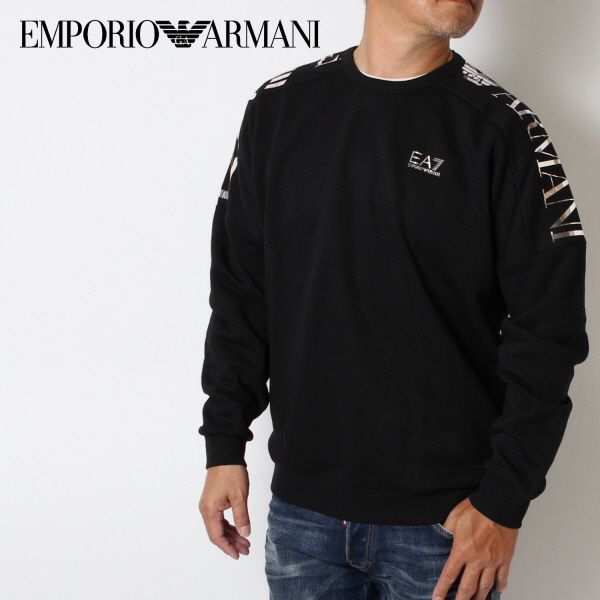 エンポリオアルマーニ EMPORIO ARMANI EA7 スリーブロゴ スウェット