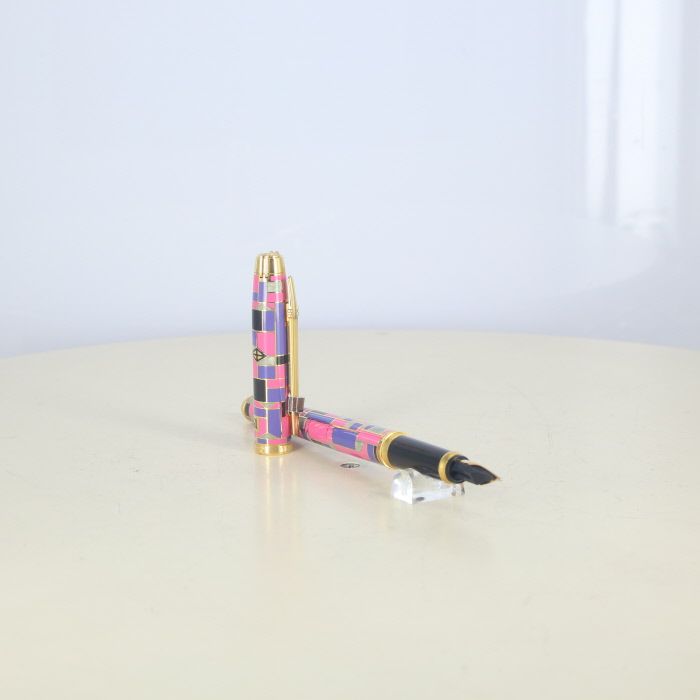  elysee エディションNo 1 ゴールドプレート 万年筆 万年筆 インク