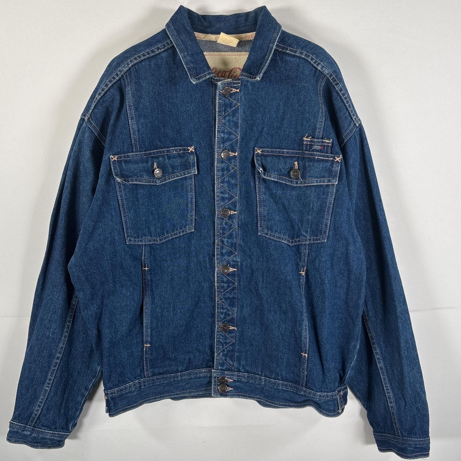 古着 90's/90年代 コカコーラ cocaーcola デニム デニムジャケット